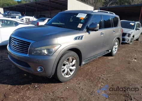 2014 Infiniti Qx80 z USA, uszkodzony, nr VIN JN8AZ2NE9E9065074